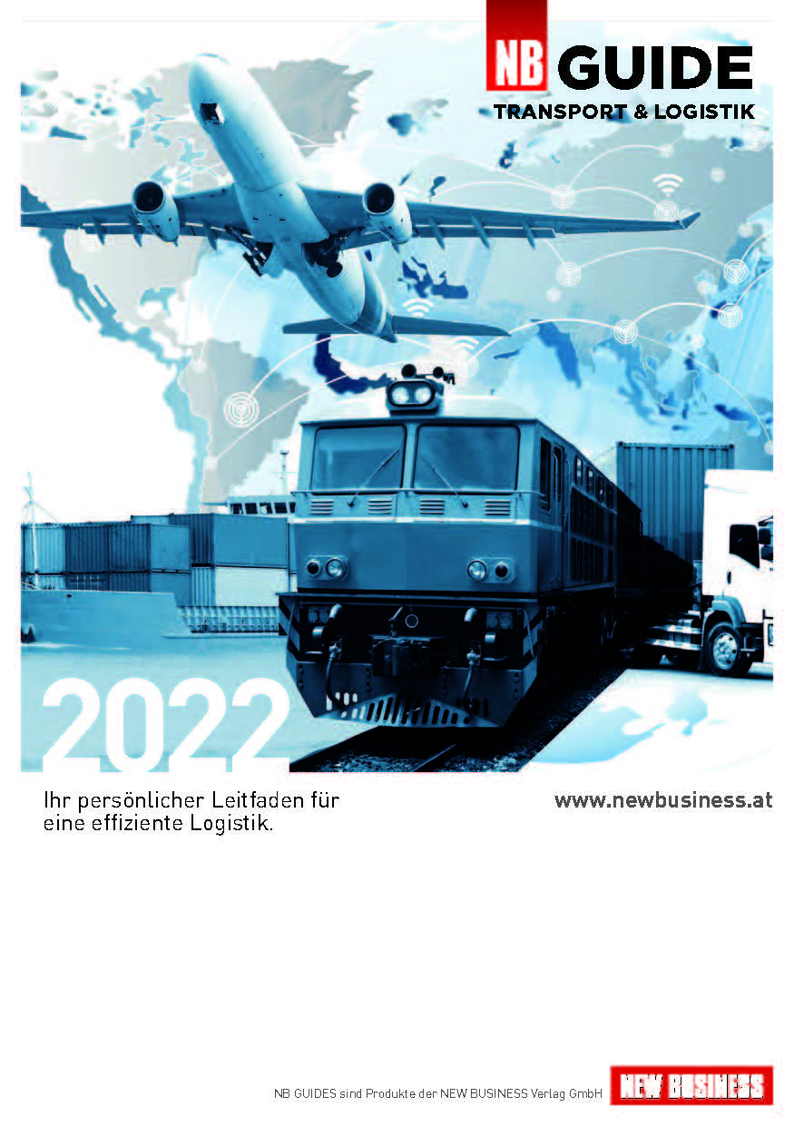 Cover: NEW BUSINESS Guides - TRANSPORT- & LOGISTIK GUIDE 2022