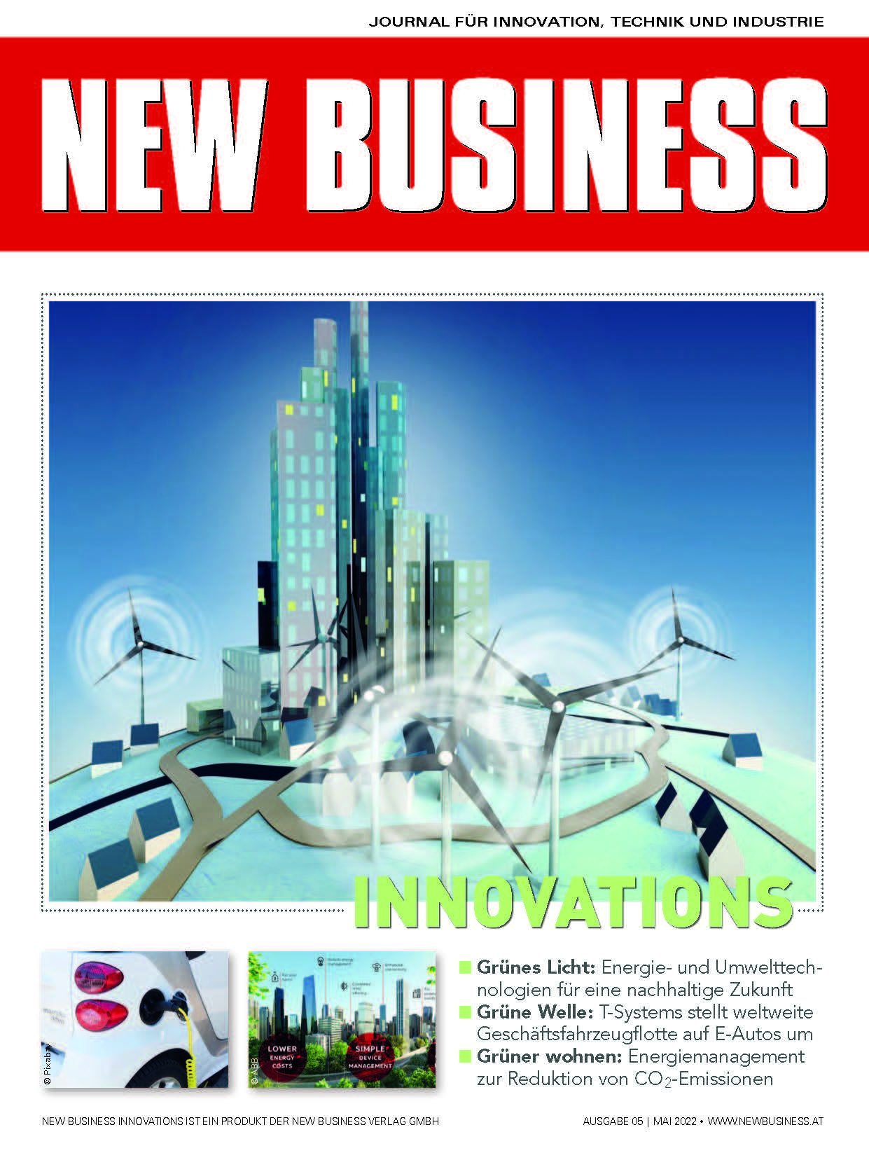 Cover: NEW BUSINESS Innovations - NR. 05, MAI 2022
